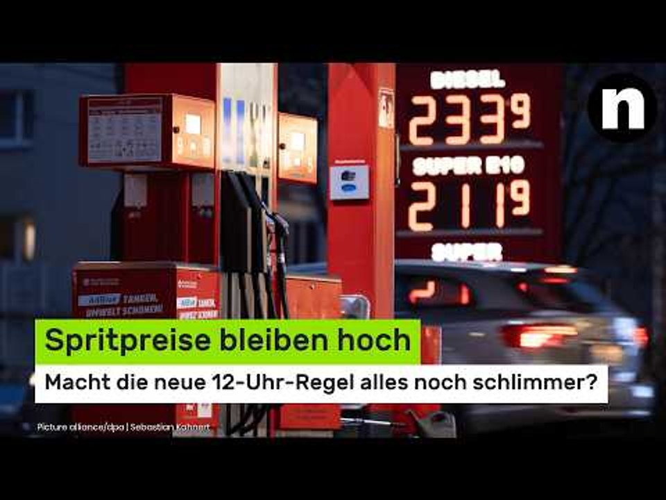 Trotz Ölpreis-Absturz: Spritpreise bleiben hoch – macht die neue 12-Uhr-Regel alles noch schlimmer?