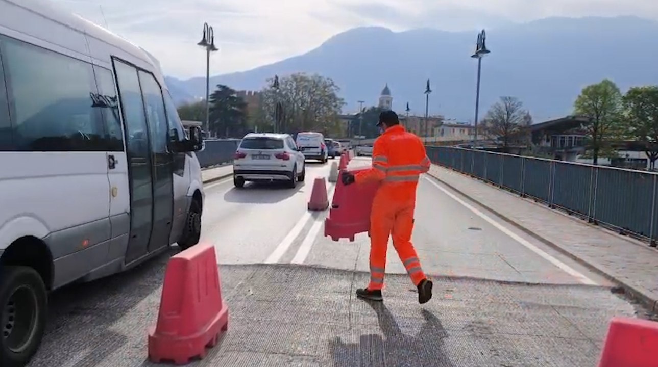 Al via i lavori di manutenzione del ponte di San Lorenzo: di notte stop al transito