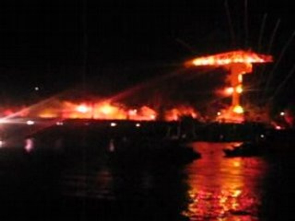 Feu d artifice début