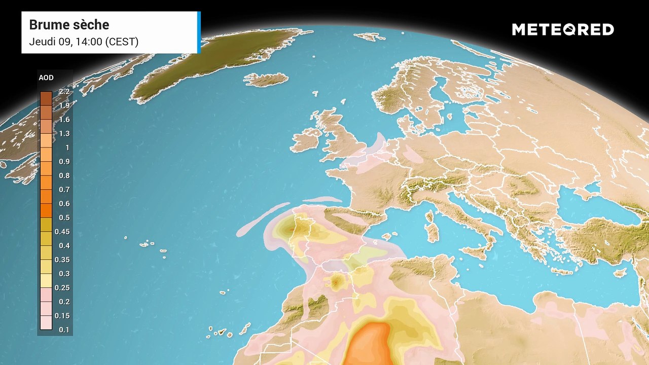 Météo en France : vers une "pluie de boue" samedi et dimanche en raison du sable du Sahara ! Salissage en vue !