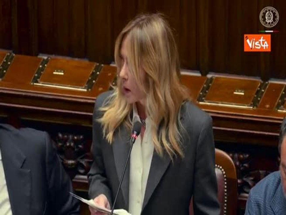 Meloni: Invocare nuove elezioni sarebbe convenuto sul piano tattico, ma siamo seri e andiamo avanti