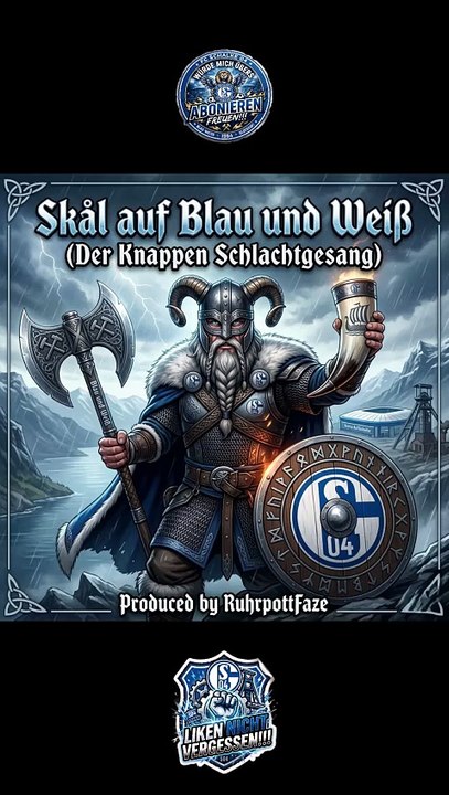 Skål auf Blau und Weiß (Der Knappen Schlachtgesang