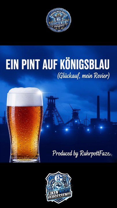 Ein Pint auf Königsblau (Glückauf, mein Revier)