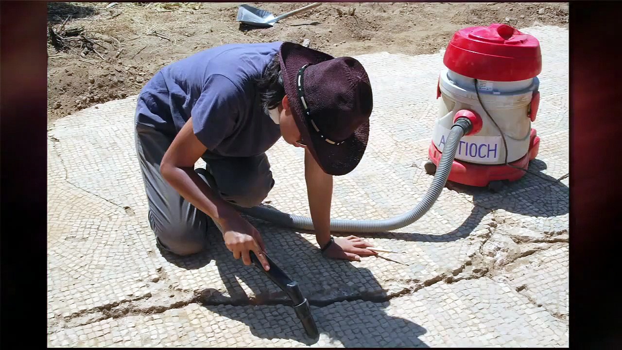 Enormous Roman Mosaic In Turkey
