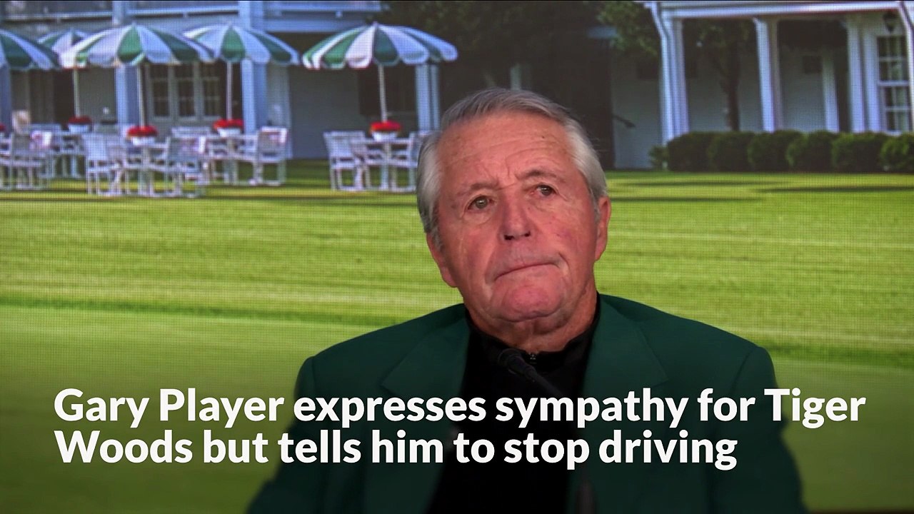 'I don't think he should drive a car', Garry Player urges Tiger Woods not to drive again