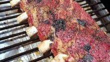 Smoked St Louis Style Dry Rubbed Ribs that Fall off the bone #ribs #pork #bbq