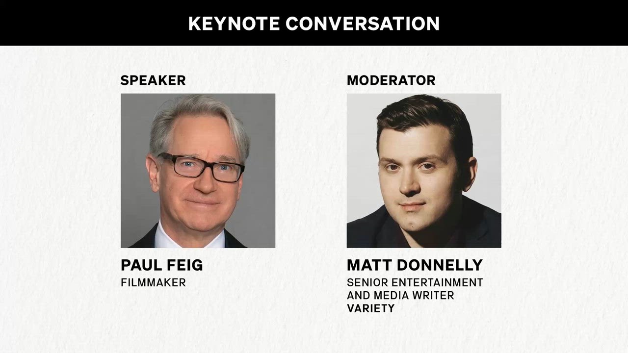 A Keynote Conversation With Paul Feig | Variety Power of Law Breakfast