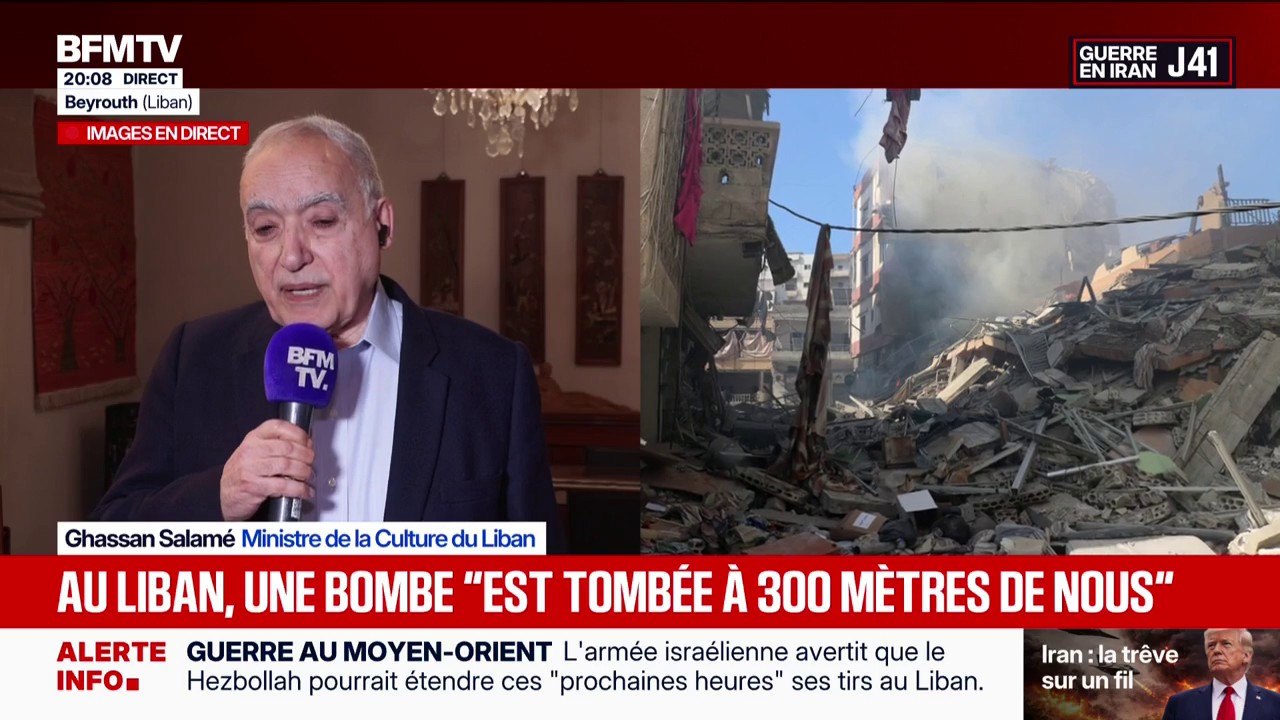 Frappes israéliennes au Liban: “Une punition collective pour l’ensemble de la population”, affirme Ghassan Salamé, ministre de la Culture du Liban