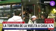 Una pasajera humilló al Pelado Trebucq cuando la quiso entrevistar en LN+: "Hijo de p..."