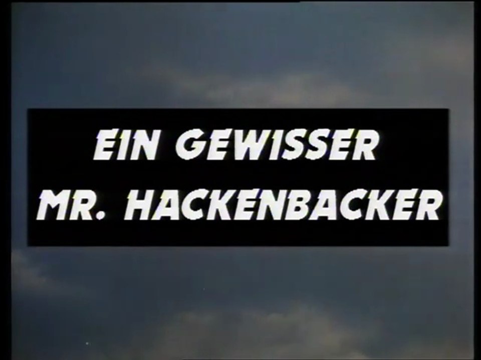 Thunderbirds 29 von 31 Ein gewisser Mister Hackenbacker Film deutsch