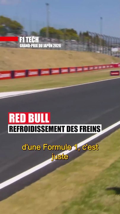 Refroidissement des freins de la Red Bull | F1 tech #F1 #TechniqueF1 #FreinsArrière #Aérodynamique