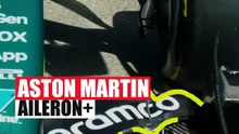 L’encoche de l’aileron avant d’Aston Martin | F1 tech #F1 #Suzuka #AstonMartinF1