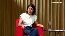 Irene Montero: "Luchar por que las mujeres estemos vivas, tener salarios y alquileres dignos es decir viva España"