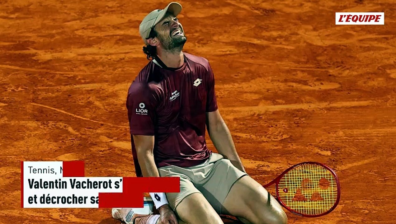 Vacherot s'arrache pour éliminer Hurkacz et se qualifie pour les quarts de finale du Masters 1000 de Monte-Carlo - Tennis - Monte-Carlo