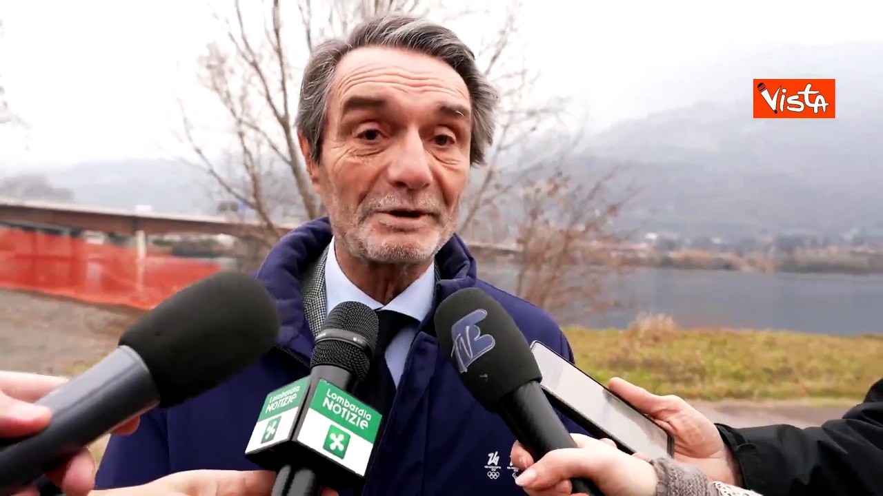 Fontana (Lombardia) inaugura Ponte Manzoni a Lecco: "Opera importante, richiesta dal territorio"