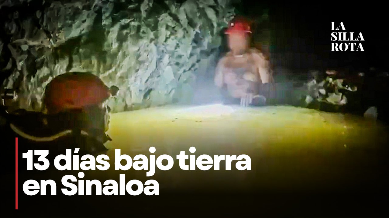 “Yo no perdí la fe”: rescate de minero con vida tras derrumbe en Sinaloa