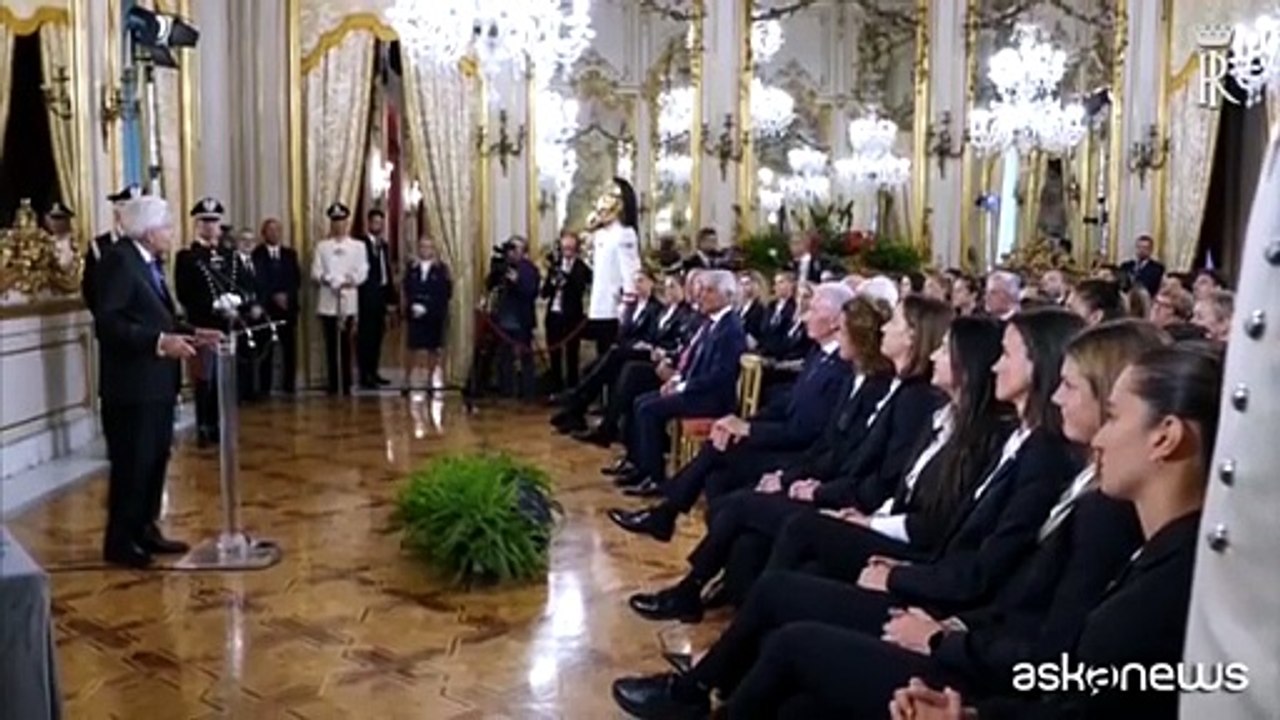 Calcio, Mattarella a nazionale femminile: scritta bellissima pagina sport