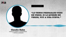 Claudio Kahn de Ortopedia Alemana habla sobre un pago