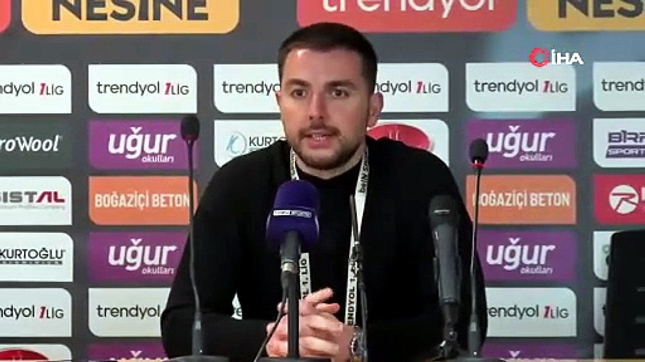 Barış Kanbak: "Kazanacağımız önemli bir puan vardı, cömertçe bıraktık" | Ajansspor | IHA