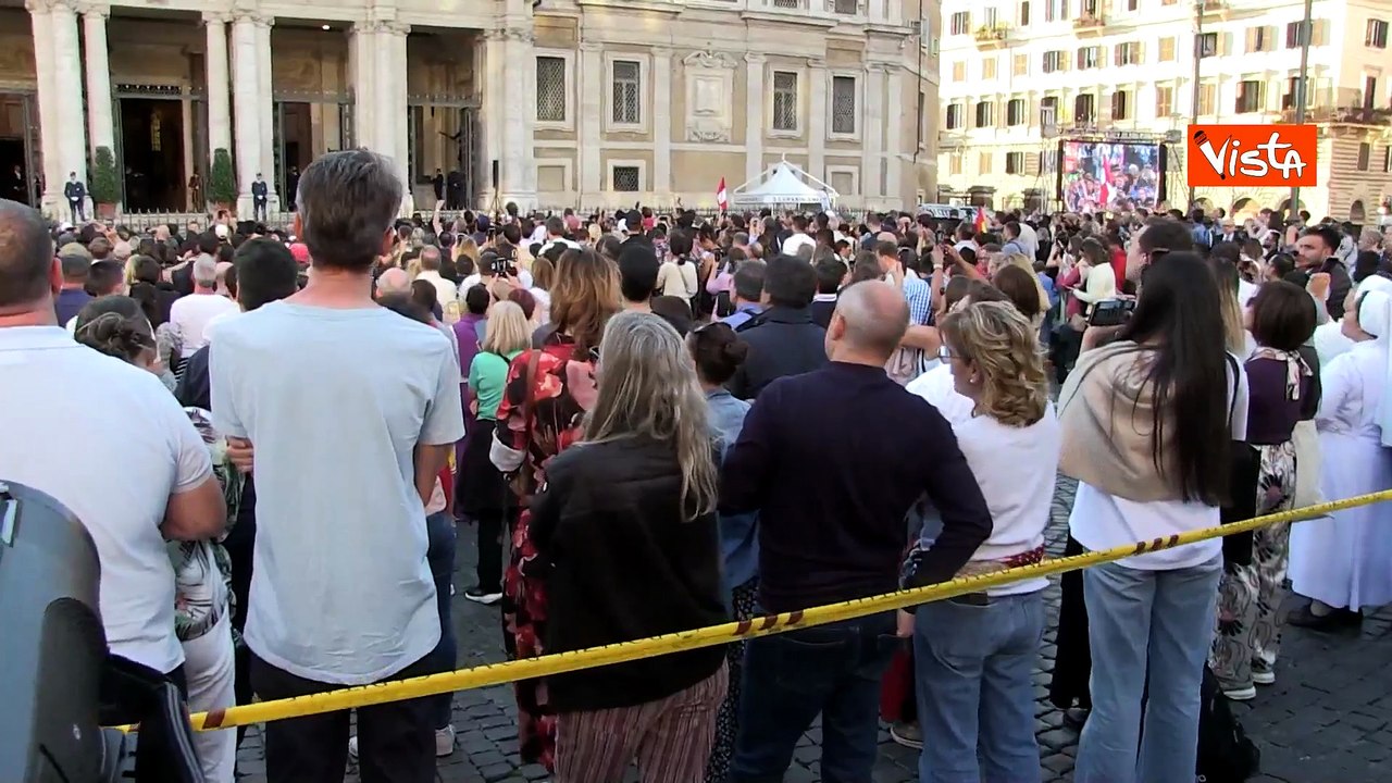 Papa Leone XIV visita la Basilica di Santa Maria Maggiore a Roma