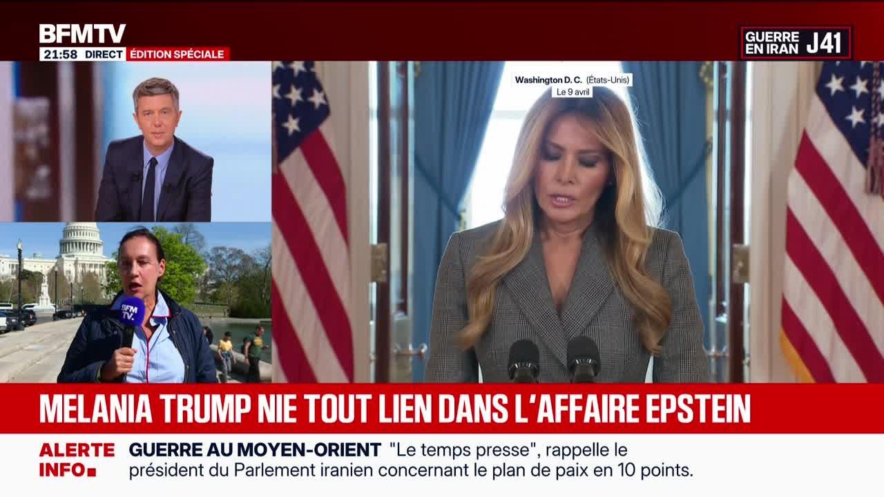 Édition Spéciale - Melania Trump nie tout lien dans l’affaire Epstein - 09/04