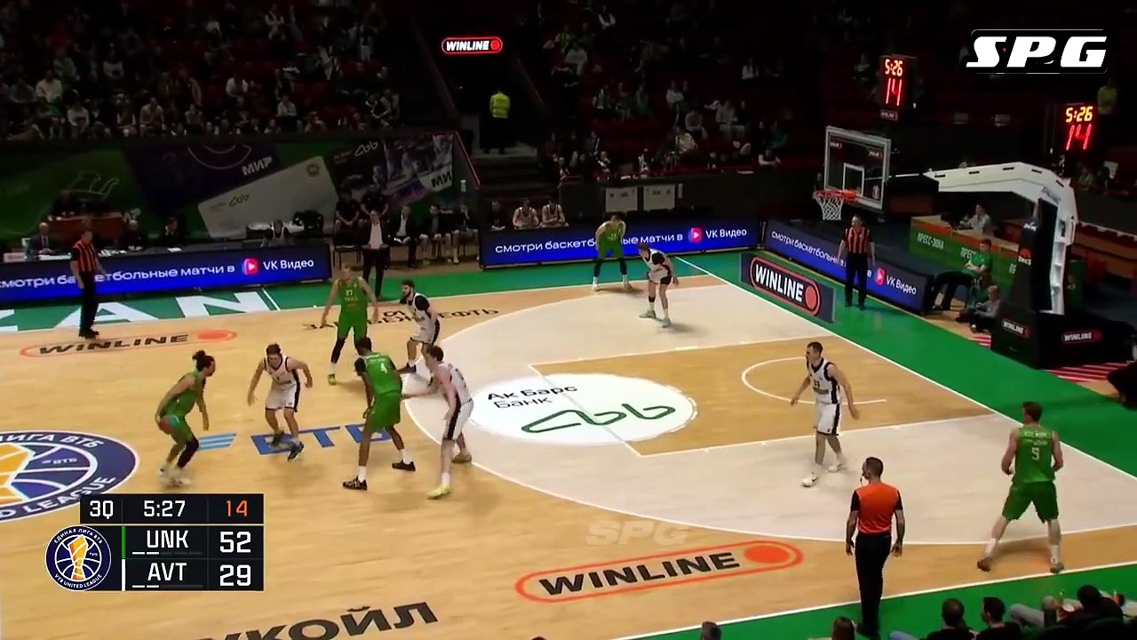 Alexey Shved Double-Double Highlights 12 Pts & 11 Ast vs BC Avtodor 07.04.2026