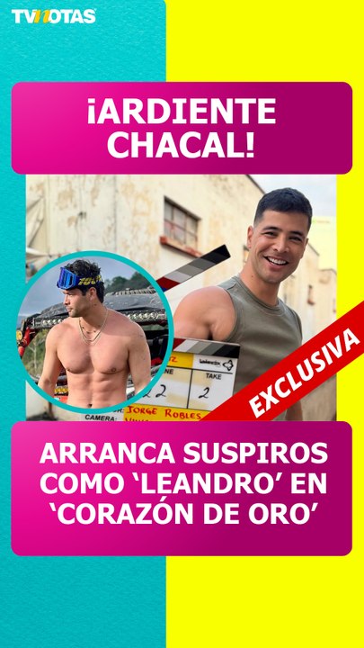 ¡Arranca suspiros! Así será el persona de Moisés Peñaloza en 'Corazón de oro'