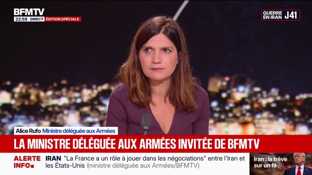 “Les attaques menées par Israël hier sur le Liban sont profondément disproportionnées”, dénonce Alice Rufo, ministre déléguée aux Armées
