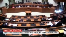 ORISTANO, SAN MARTINO: «REPARTO DI MEDICINA MANCANO 5 MEDICI»