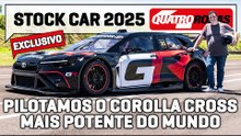 Toyota Corolla Cross de 500 cv: ACELERAMOS o novo SUV da Stock Car 2025