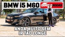 BMW i5 M60 é RÁPIDO como um M5 e tem trilha sonora de suspense