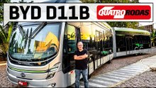 BYD D11B: dirigimos o maior ônibus elétrico articulado do Brasil | Quatro Rodas