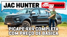 JAC Hunter é picape 4x4 mais equipada que Hilux por menos de R$ 240.000