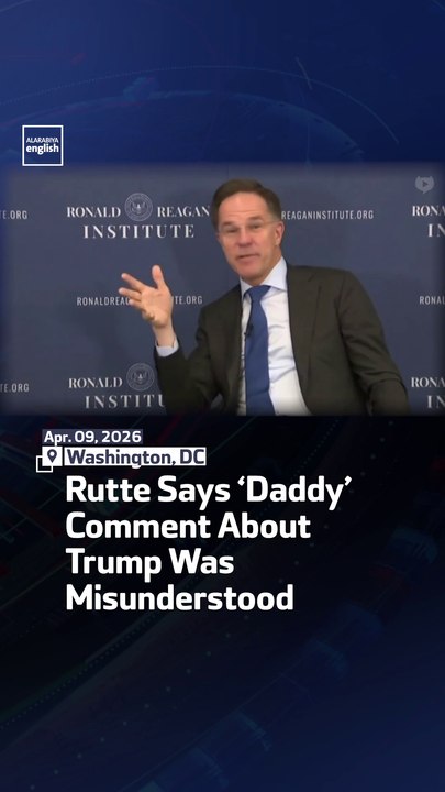 Rutte Says ‘Daddy’ Comment About Trump Was Misunderstood