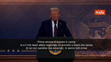 Trump: "Prima ancora di entrare in carica abbiamo negoziato accordo a Gaza"