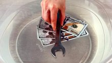 How many dollar bills does it take to hold a wrench 💵