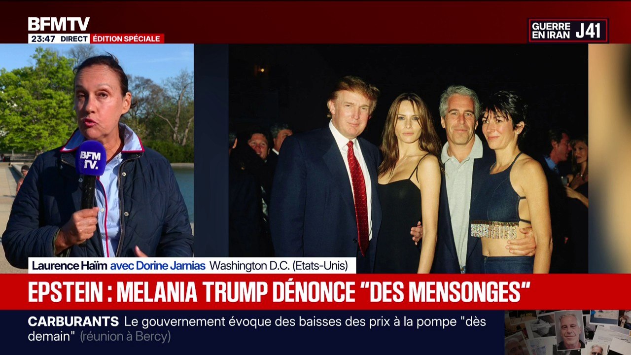 Affaire Epstein: dans les coulisses de la prise de parole surprise de Melania Trump sur Jeffrey Epstein