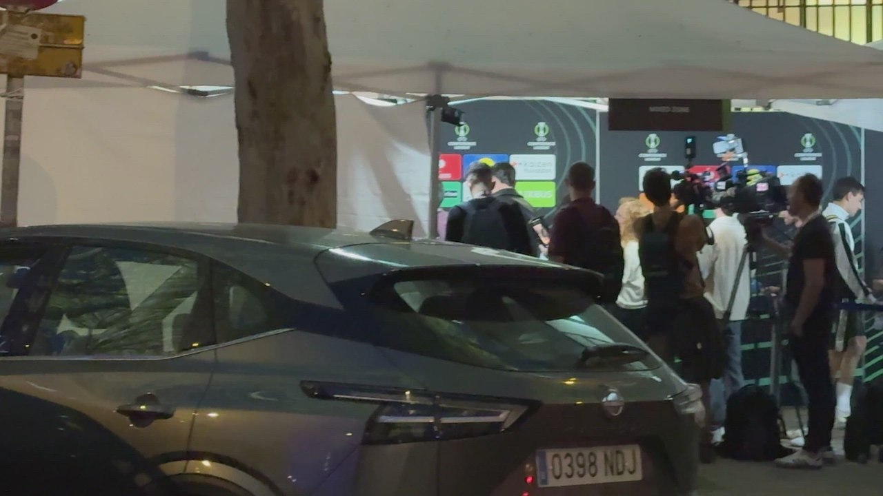 Así salieron los jugadores del Rayo de Vallecas tras la importante victoria de Conference