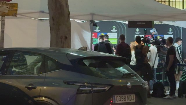 Así salieron los jugadores del Rayo de Vallecas tras la importante victoria de Conference