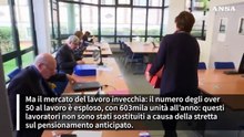 Aumenta l'occupazione, oltre 600mila lavoratori over 50
