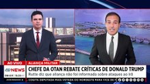 Chefe da Otan rebate críticas de Trump | TEMPO REAL
