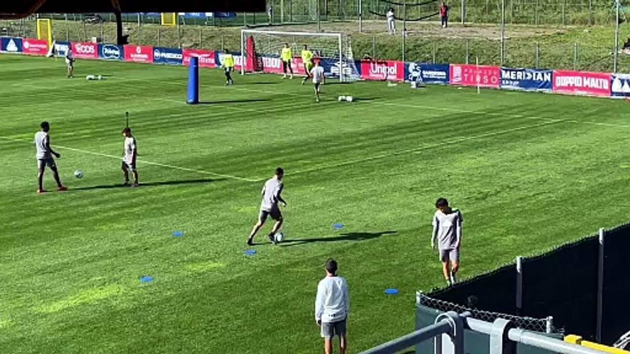 Cagliari, su Temù torna il sole e Gaetano per la prima volta lavora col pallone