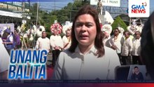 VP Duterte, kinuwestiyon kung ano ang ginagawa ni PBBM para tulungan ang mga Pilipino ngayong may krisis sa langis | Unang Balita