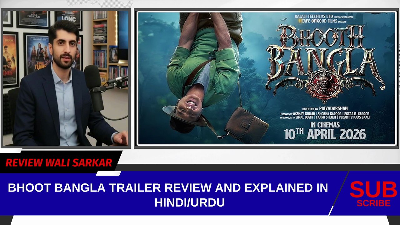 Bhoot Bangla Trailer Review in Hindi/Urdu | Akshay Kumar | Akshay kumar Movie |