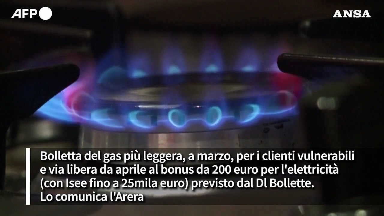 Al via il bonus luce, la bolletta cala del 10% - Video Dailymotion