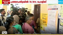 സ്വർണക്കൊള്ളയും ഓഡിയോ വിവാദവും കത്തിനിന്ന പത്തനംതിട്ടയിൽ 70.76 % പോളിങ്