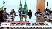 Lula sanciona pacote com 3 leis de combate à violência doméstica e monitoramento de agressores