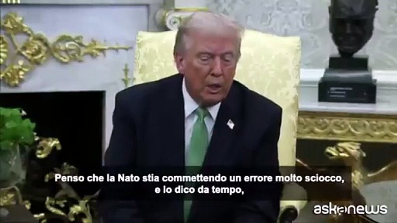 Trump accusa la Nato: "Errore sciocco" sullo Stretto di Hormuz