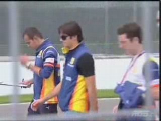 Interview de James lors du grand prix de Montréal