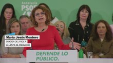 Montero agradece la "capacidad de integración" en el PSOE-A para conformar unas listas "serias"